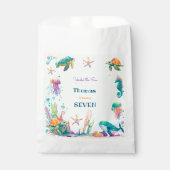 水彩アンダーザシー子供の誕生日 フェイバーバッグ (正面)