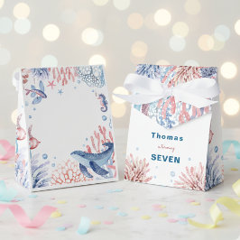 水彩アンダーザシー子供の誕生日 フェイバーボックス