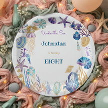 水彩アンダーザシー子供の誕生日