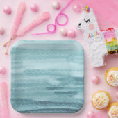 水彩アンダーザシー紙プレート ペーパープレート (パーティー)