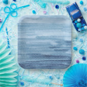 水彩アンダーザシー紙プレート ペーパープレート (パーティー)