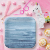 水彩アンダーザシー紙プレート ペーパープレート (パーティー)