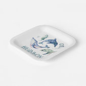 水彩アンダーザシー紙プレート ペーパープレート (傾斜あり)