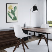 水彩アンティーク植物性サボテンプリントポスター ポスター