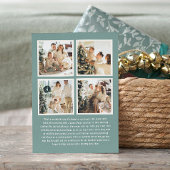 水彩アーチのガーランド 弓 カスタム センチメント フォト シーズンカード