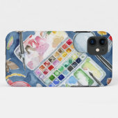 水彩アーティストギフト Case-Mate iPhoneケース (裏面(横))