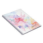 水彩アートアタックカスタムシグネチャー ノートブック (右側)