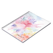 水彩アートアタックカスタムシグネチャー ノートブック (左側)