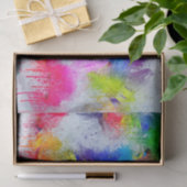 水彩アートスプラットデコップバックグラウンド 薄葉紙 (ギフト)