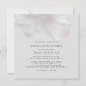 水彩ア結婚イリス広場 招待状 (正面)