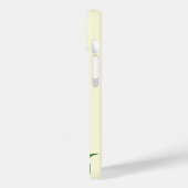 水彩イエローオウムのチューリップフローラアート Case-Mate iPhoneケース (裏面 / 左)