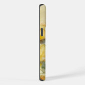 水彩イエローローズ iPhoneケース (右側面)