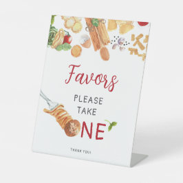 水彩イタリアン第1誕生日 台座サイン