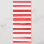 水彩イチゴと白結婚花 メニュー (裏面)