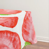 水彩イチゴの薄切り模様 テーブルクロス (インサイチュ)
