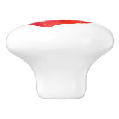 水彩イチゴ セラミックノブ (側面)