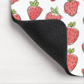 水彩イチゴ マウスパッド (コーナー)