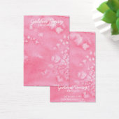 水彩イヤリングネックレスジュエリー表示カード (デスク)