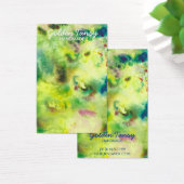 水彩イヤリングネックレスジュエリー表示カード (デスク)