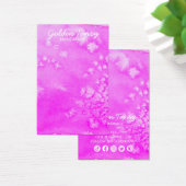 水彩イヤリングネックレスジュエリー表示カード (デスク)