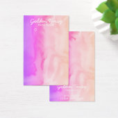 水彩イヤリングネックレスジュエリー表示カード (デスク)