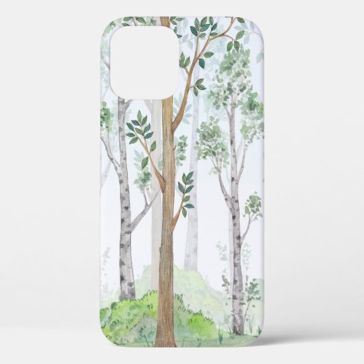 水彩イラストレーションと妖精の森。子のi Case-Mate iPhoneケース (裏面)