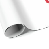 水彩イラストレーションピンクさくらんぼ花束 ラッピングペーパー (ロールコーナー)