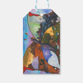 水彩イラストレーションファンタジー魅惑的な世界 ギフトタグ