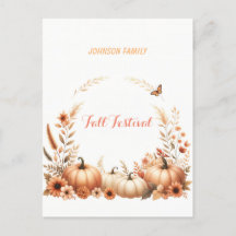 水彩イラストレーション秋フェスティバル