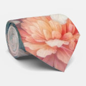 水彩イラストレーション素朴ヴィンテージ エレガント ネクタイ (ロール)