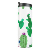 水彩イラストレーション緑インキ砂漠サボテン タンブラー (回転右)