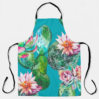 水彩イラストレーション エプロン