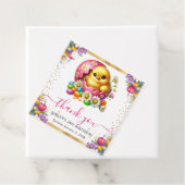 水彩イースターシック春の花誕生日 フェイバータグ (インサイチュ)