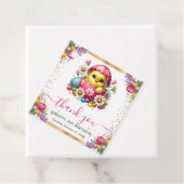 水彩イースターシック春の花誕生日 フェイバータグ (インサイチュ)