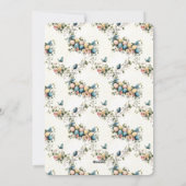 水彩イースターバード&エッグ シーズンカード (裏面)