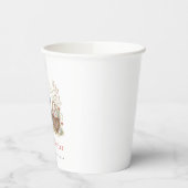 水彩イースターパーティー 紙コップ (左)