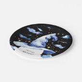 水彩ウィムシーワンドウィザード誕生日 ペーパープレート (アングル)