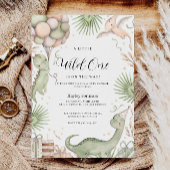 水彩ウェディングベイビーシャワー 招待状