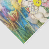 水彩ウサギ 薄葉紙 (詳細)