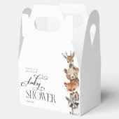 水彩ウッドランド動物ミニマリズム フェイバーボックス (オープン)