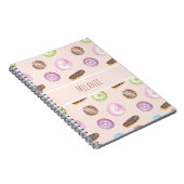 水彩エクレア ドーナツ ファン ウィムジカル スイート ノートブック (右側)