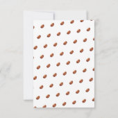 水彩エスプレッソマティーニ ブライダルシャワー サンキューカード (裏面)