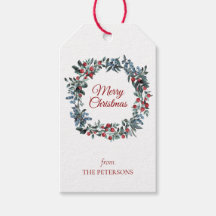 水彩エバーグリーンレッドブルーベリーリース