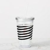 水彩エビのモノグラストライプム アクリルタンブラー (裏面)