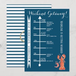 水彩エビ娘たちの週末 招待状