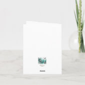 水彩エフエマラヴィンテージ 空白の ノートカード (裏面)