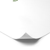 水彩エユーカリプタス ウェディングシャワー ウェルカムサイン ポスター (角)