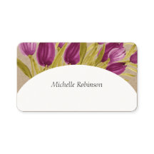 水彩エレガントチューリップフラワーズプロフェッショナル