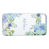 水彩エレガントフローラ電パーソナライズされた話ケース Case-Mate iPhoneケース (裏面(横))