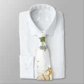 水彩エレガント秋 ネクタイ (タイ)